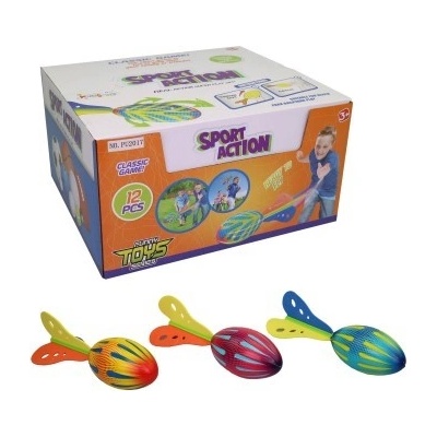 Házecí raketa, 25 x 8,5 cm, 12 ks v display boxu