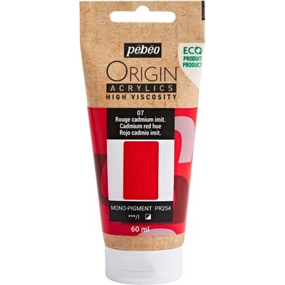 Pébéo Origin АКРИЛНА боя Cadmium Red Hue 60 ml 1 бр (817007)