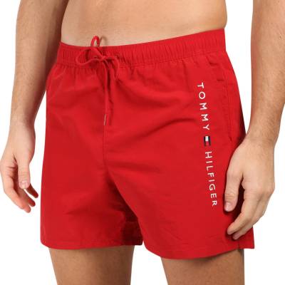 Tommy Hilfiger Мъжки плувни шорти Tommy Hilfiger червени Tommy Hilfiger | Cherven | МЪЖЕ | M