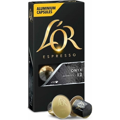 L´OR Espresso Onyx Intenzita 12 100 kapslí do Nespresso