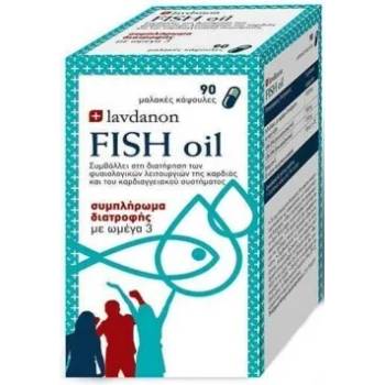 LAVDANON Хранителна добавка с рибено масло, Lavdanon Fish Oil 1000mg 90 soft caps