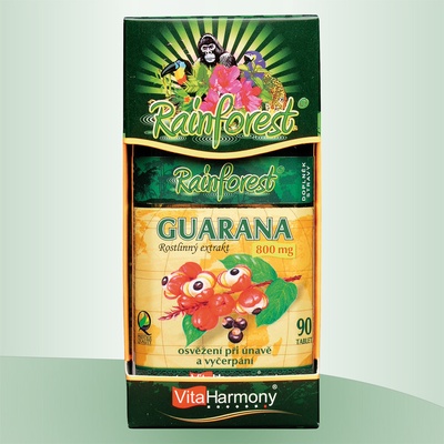 VitaHarmony Guarana 800 mg 90 tabliet