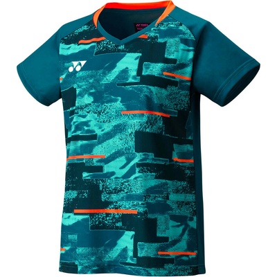 Yonex Dámske tričko Womens Crew Neck Shirt YW0034 Blue Green