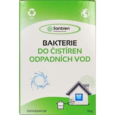 Sanbien Oxygenator bakterie do ČOV, zahradních jezírek a kompostů 50g – Hledejceny.cz