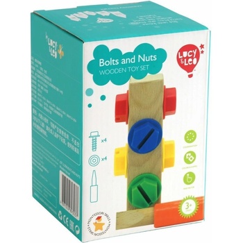 Lucy & Leo 298 Šrouby a matice - hrací set