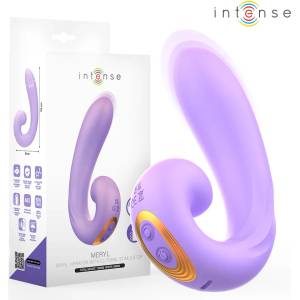  G-точка вибратор с клитор стимулатор, 15см. - Intense Meryl (D-244716)