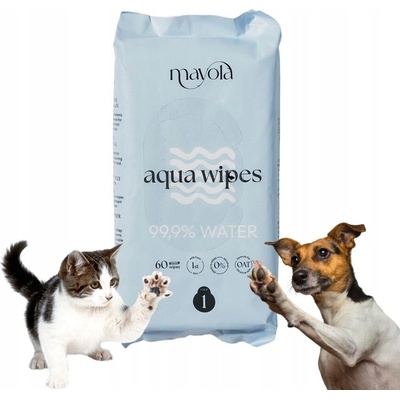 Mayola Vlhčené utierky pre deti waterwipes 99,9% vody ovos 60 ks