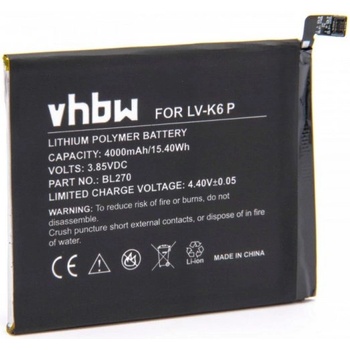 Image 1 of MPS Батерия за Lenovo K6 Note / K8 Note / K6 Plus, 4000 mAh (21195)