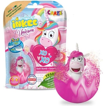 Amenity AB Inkee - Бомбичка за вана с изненада - Еднорог