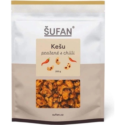 ŠUFAN Sladce-pikantní kešu s chilli a panelou 200 g