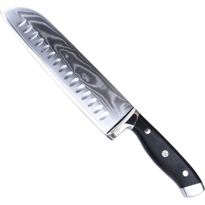 Seburo Santoku nůž WEST Professional Damascus 190mm
