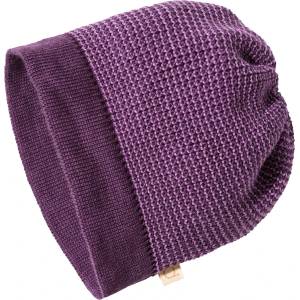 disana Детска зимна шапка (beanie) disana Kid's Beanie - Aubergine / Flieder - размер 1 (904-0874-0911)