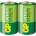 GP Batteries Цинк карбонова батерия GP 14G-S2 Greencell, R14, 2 бр. в опаковка - Shrink, 1.5V (GP-BM-14G-S2)