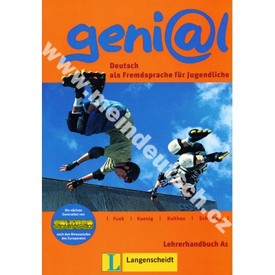 Geni@l A1 učebnica s integrovanou metodickou príručkou Genial