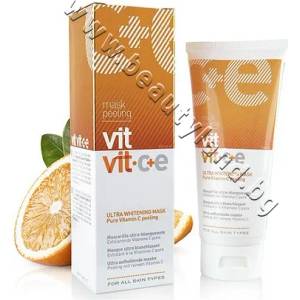 Diet Esthetic Маска-пилинг Diet Esthetic Ultra Whitening Face Mask-Peeling, p/n DE-50799 - Ултра избелваща маска-пилинг за лице с витамин C (DE-50799)