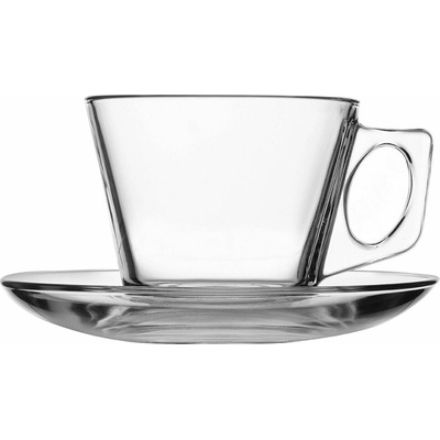Gastro G. Šálek a podšálek na kávu AQUA 24 x 195 ml