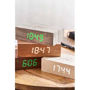 Gingko Design Настолен часовник Flip Click Clock (G003R8) Будилник