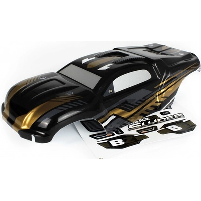 BlackZon 1:16 Slyder MT/ST: Karoserie lakovaná ST Černo/Zlatá