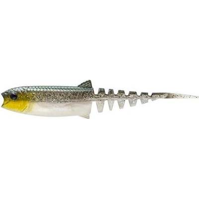 Savage Gear Gumová nástraha Cannibal Minnow V-Tail Green SLVR - 10cm 6,5g