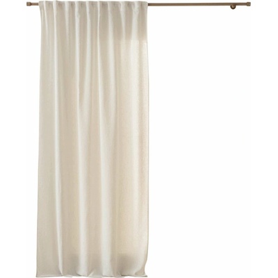 Douceur d`Interieur Interiérový závěs se skrytými ramínky CODY, 140 x 260 cm, imitace lnu