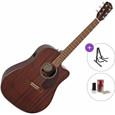 Fender CD-140 SCE Standard SET Mahogany Електро-акустична китара Дреднаут