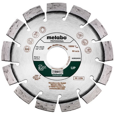 Metabo Diamantový rezný kotúč 115 x 22,23 mm 628558000