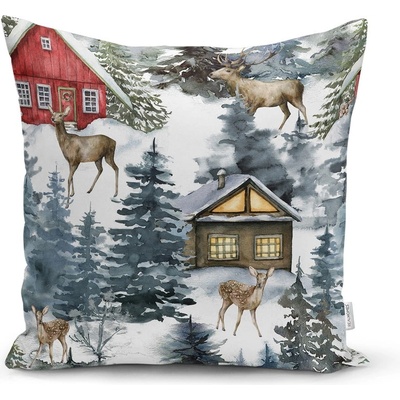 Mila Home Калъфка за възглавница 43x43 cm Winter Scenery - Mila Home (YZR18K10123)