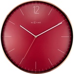 NeXtime Стенен часовник Essential XXL медно-червен (3258RO)