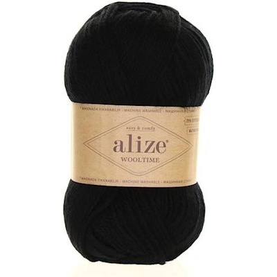 Alize Wooltime černá 60