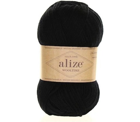 Alize Wooltime černá 60