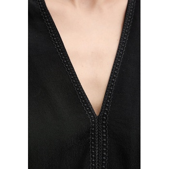 TWINSET Рокля Twinset в черно къса разкроена 252TP2150 (252TP2150)