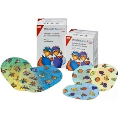 3M Opticlude maxi boys&girls očná náplasť na liečbu strabizmu 5,7x8 cm 30 ks