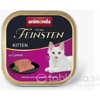 Animonda Vom Feinsten Cat Kitten Lamb 16x100 g