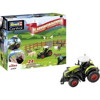 Revell Control Adventskalender RC Claas Axion 960 Traktor RC třída Axion 960 RC auto adventní kalendář