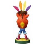 EXG Pro Crash Bandicoot Aku Aku figure clamping bracket Cable guy 20cm