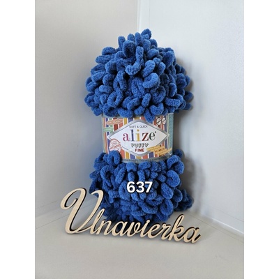 Alize Puffy Fine 637 modra