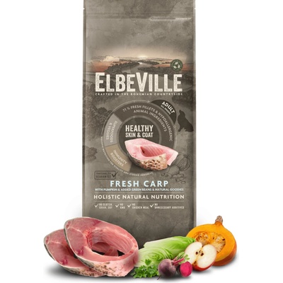 Elbeville Adult All Breeds Fresh Carp Healthy Skin and Coat 11,4 kg