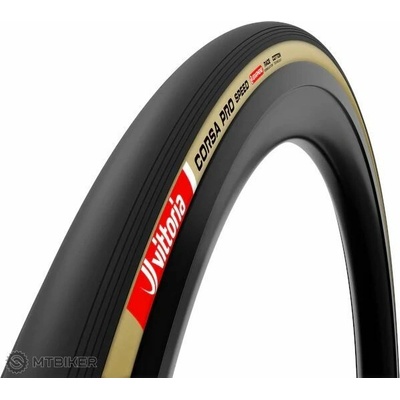Vittoria Corsa Pro Speed 700x30C G2.0 plášť, TLR, kevlar, cotton tan/black