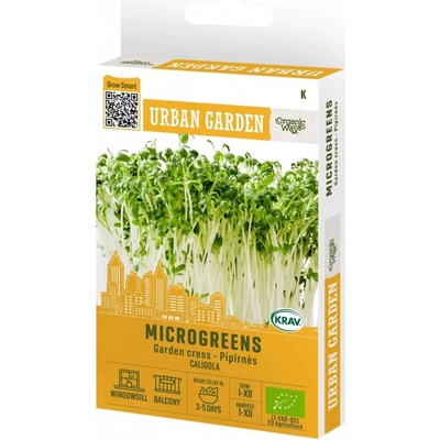 Seklos Органик семена Микро Крес Калигола Lepidium sativum L - Urban garden