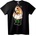 NOONEBRAND Тениска Simpson смесица - 2XL, Black