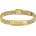 HUGO BOSS Men's Alen Mesh Magnetic Closure Chain Bracelet - Gold
