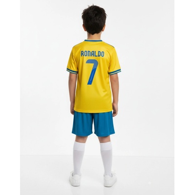 dresyonline futbalový dres Ronaldo All Nassr tričko žlté