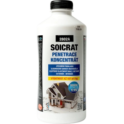 Barvy a laky Teluria s.r.o. Penetrace Soicrat - koncentrát 1kg (V-1309)