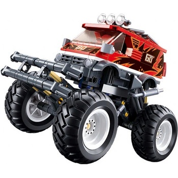 Sluban B1159 Natahovací Červený Off-Road GO