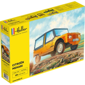Heller Citroen Mehari version 1 1:24