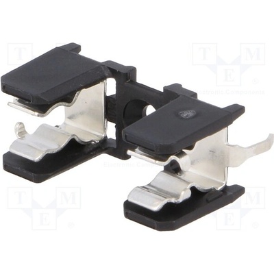 SCHURTER 0031.8201 Zásuvka; THT; 5x20mm; -40÷85°C; 10A; termoplast; UL94V-0; černá