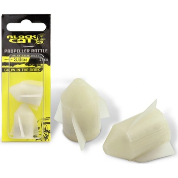 Black Cat Hrkálky Propeller Rasseln Svietivá Fluorescenčná 3cm