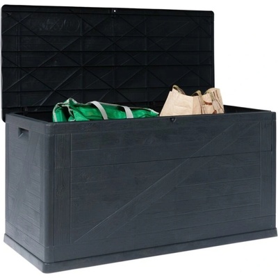 Toomax Wood box 420 l grafit – Zboží Dáma