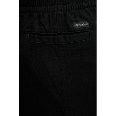 Пола с лен Calvin Klein Jeans (J20J225327)