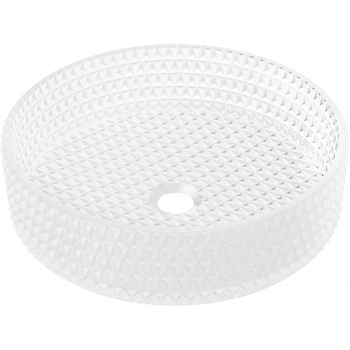 Mexen Aura стъклена мивка за плот 39 x 39 см, матово стъкло - 24013930 (24013930)